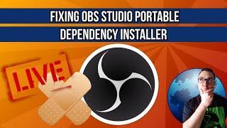 Fixing 🩹 OBS Studio Portable dependency installer for Ubuntu