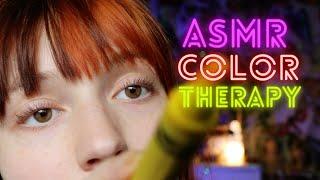 ️ NO TALKING️ASMR Color Therapy (drawing on ya with crayons)