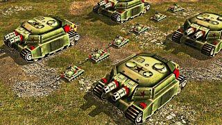 China Tank vs 7 USA BOSS - Command & Conquer Generals Apocalyptic