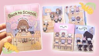  미니 학교 스퀴시북 만들기 Diy Little School squishy book