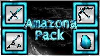 [Pack PvP] Amazona Blue' • Resource Pack | Minecraft #48