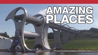 Archimedes and a Boat Lift: the Falkirk Wheel