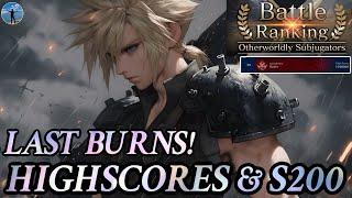 { FF7: Ever Crisis } MY FINAL & TOP RUNS! TOP 30 RANKING JENOVA & BALOIR + STAGE 200 BALOIR KING!!