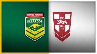 Full Match Replay 2025 | Jillaroos v England | Test Match