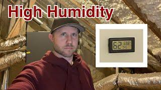 Our SPRAY FOAM insulated house has HIGH HUMIDITY! We need a whole house dehumidifier!