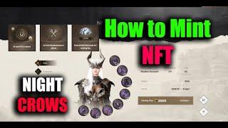 Night Crows How to Mint NFT