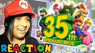 SUPER MARIO 35th ANNIVERSARY DIRECT REACTION !! ᴴᴰ