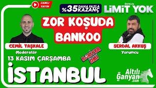 İSTANBUL / Canlı Yayın / Bariyer Dibi / 13 Kasım 2024 Çarşamba #atyarisi