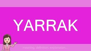 YARRAK