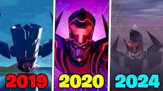 Evolution of Galactus in Fortnite Storyline