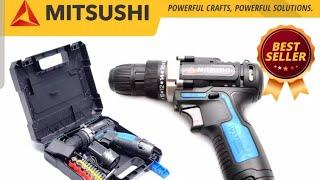 MITSUSHI cordless drill driver with torque limiter easy to use best for DIY home furniture projects