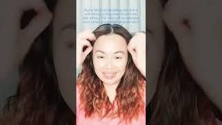 No heat curl with Atomy Curling Essence one side. wait for the full video