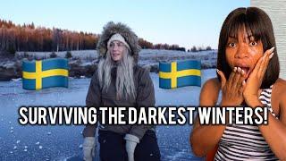 Living with the Dark Winters in Sweden |Midnight sun & Polar night [REACTION]