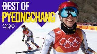 Relive Ester Ledecka's Super-G Gold Medal Run and Reaction! | Pyeongchang 2018 | Eurosport