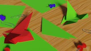 Blender Tutorial - How to Make and Animate Origami