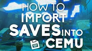 How to Import Saves into Cemu! 1.10.0 and Earlier ONLY