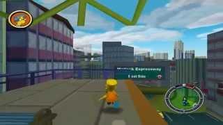 The Simpsons Hit and Run Walkthrough - Level 2 - All Wasp Cameras [HD]