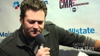 CMAs 2011 - Blake Shelton Interview with 969 The Kat