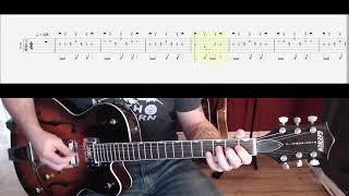 Brown Eyed Girl Intro Guitar Melody (easy approach)