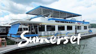 SOLD - 1990 Sumerset 18' x 77' Widebody Houseboat for Sale by HouseboatsBuyTerry.com