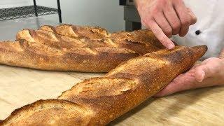 Shaping and Baking Artisan Baguettes