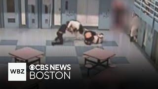 Video shows attack on Massachusetts correction officers