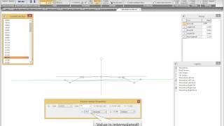 Topocad cross sections, calculation, editing and export