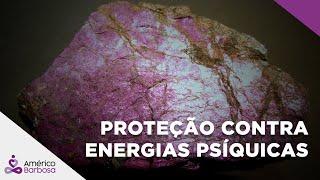 A proteção da pedra Purpurita  CONTRA ENERGIAS PSÍQUICAS que mandam para você.