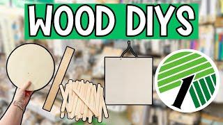 Turn Dollar Tree Wood into High-End DIYS!  Budget Friendly DIY Decor that you will love!