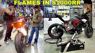 2025 Z900 or S1000RR Mpro ko kiya load with full system exhaust