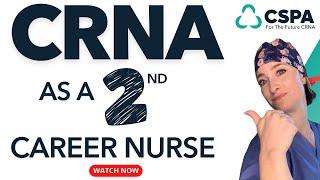 CRNA As A Second Career Nurse With Guest SRNA Kelly