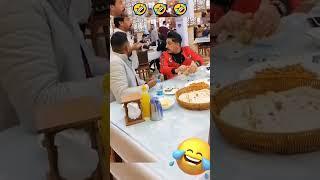 The Funniest Waiter Pranks You'll Ever See!  #shorts #funny #restaurant