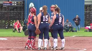 Frontier Regional School Softball vs Easthampton