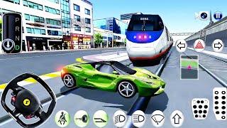 3D Driving Class #9 - Gas Station Funny Driver New Sport Car - Android GamePlay