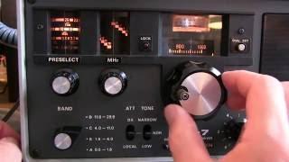 #246: How to operate / tune the Yaesu FRG-7 Frog-7 Receiver