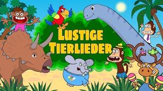 Lustige Tierlieder | Zum Mitsingen | Kindermusikwelt