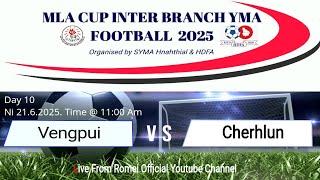 MLA CUP INTER BRANCH YMA FOOTBALL TOURNAMENT || Cherhlun Br. VS  Vengpui Br. SVLP.