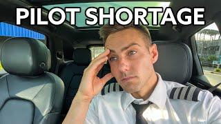 The Pilot Shortage is REAL! Airline Pilot Trip