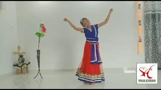 KV A16 Janhavi Raut Nagpur Maharashtra  Kalavishwa Online Classical Kathak Dance Competition 2020