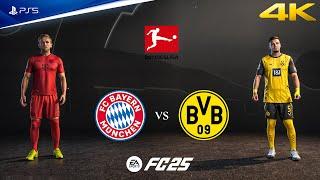 FC 25 - Bayern Munich vs Borussia Dortmund | Bundesliga 24/25 Full Match | PS5™ [4K60]