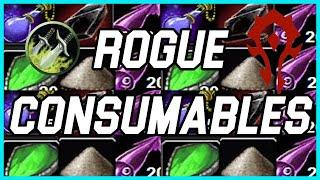 Rogue Consumables for Raid DPS , Classic / Vanilla WoW !