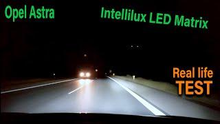 *TEST*  -  Opel Astra with LED Matrix