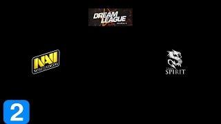 Natus Vincere vs Team. Spirit Game 2- DreamLeague Season 5 Full Highlights Dota 2