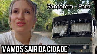 As dificuldades de tirar o ônibus motorhome da cidade #viajantes #brasil