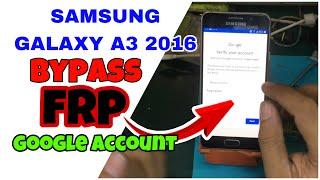 Samsung Galaxy A3 2016 Google Account FRP Bypass || SM-A310