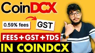 CoinDCX Fees + GST Explained | CoinDCX Fees and Charges |