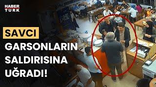 Ordu'da savcı ve ailesinin gittikleri lokantada saldırıya uğradığı anların görüntüleri ortaya çıktı!