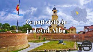 What can you visit in Alba County? We are visiting Romania together