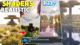 SPECIAL CHRISTMAS TOP 3 SHADERS MCPE 1.21 REALISTIC TERBAIK | MIRIP SHADERS MINECRAFT JAVA  NO LAG