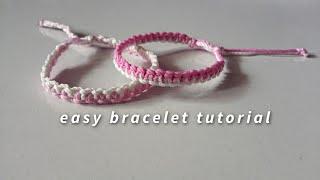 how to make easy bracelet || yarnivora